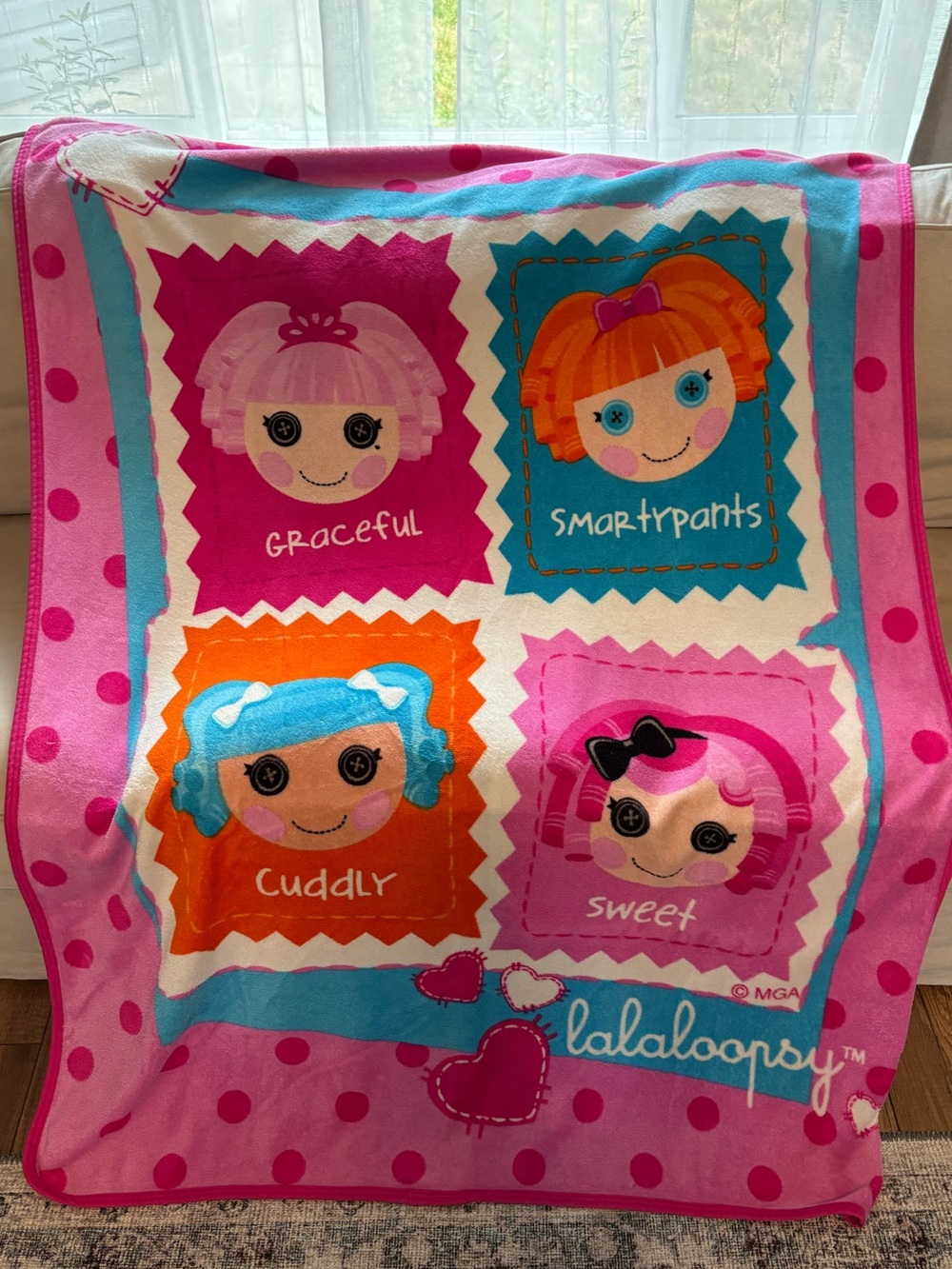 Lalaloopsy Throw Blanket